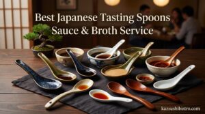 Best Japanese Tasting Spoons Sauce & Broth Service