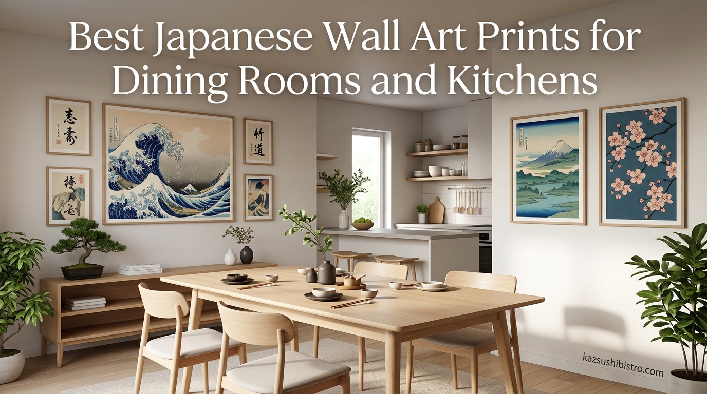 Best Japanese Wall Art Prints for Dining Rooms and Kitchens