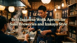 Best Japanese Work Aprons for Sake Breweries and Izakaya Style