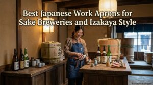 Best Japanese Work Aprons for Sake Breweries and Izakaya Style