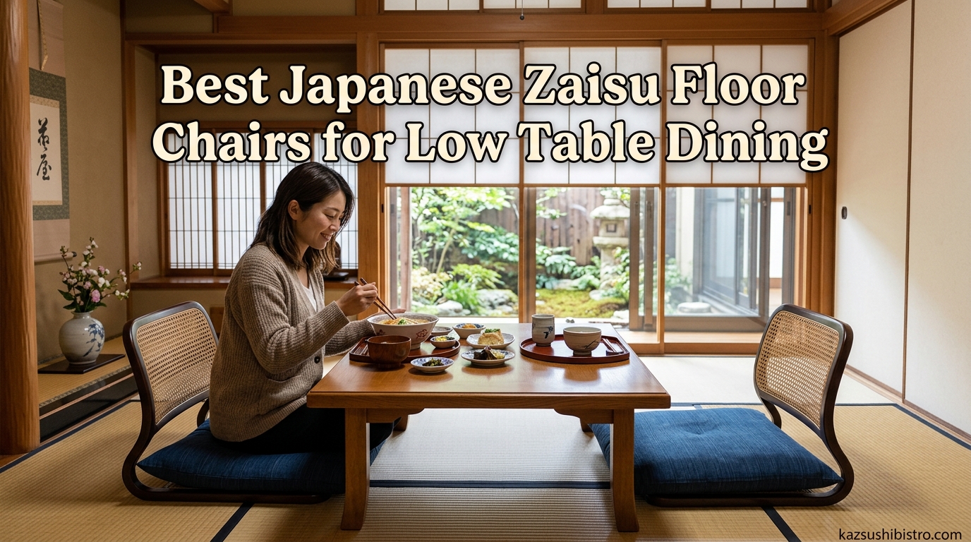 Best Japanese Zaisu Floor Chairs for Low Table Dining