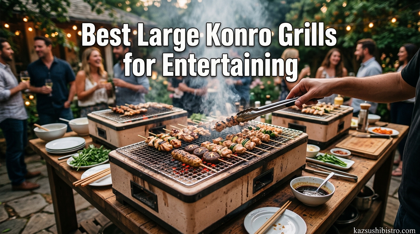 Best Large Konro Grills for Entertaining