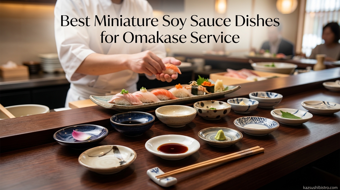 Best Miniature Soy Sauce Dishes for Omakase Service