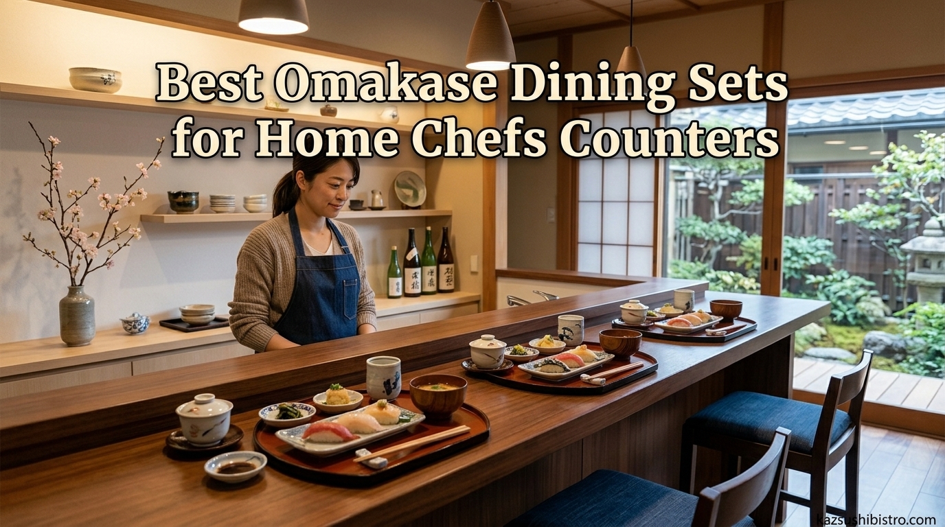 Best Omakase Dining Sets for Home Chefs Counters
