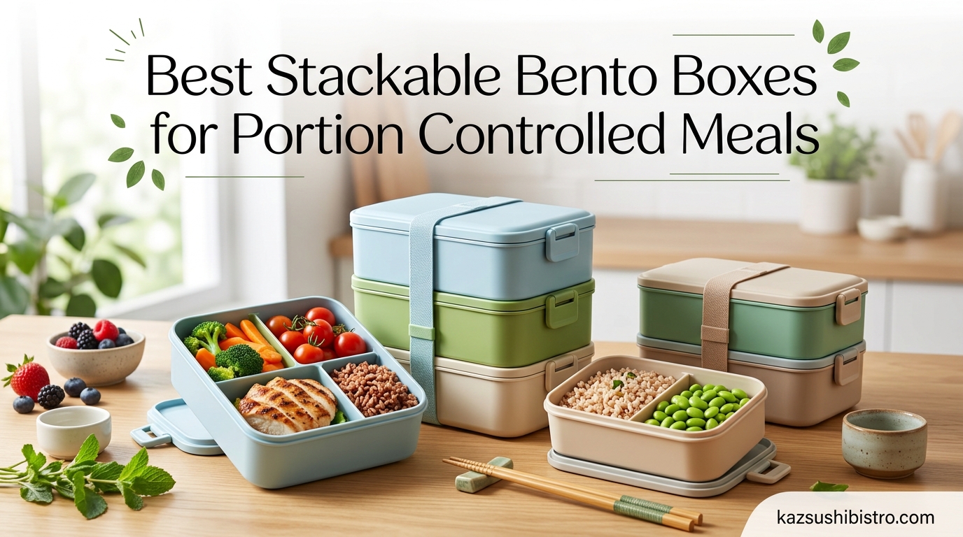 Best Stackable Bento Boxes for Portion Controlled Meals