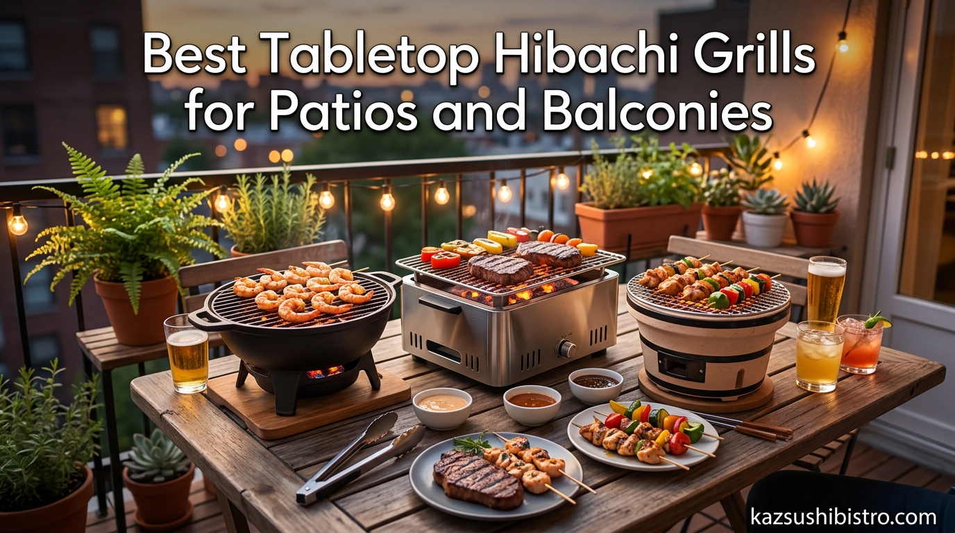 Best Tabletop Hibachi Grills for Patios and Balconies