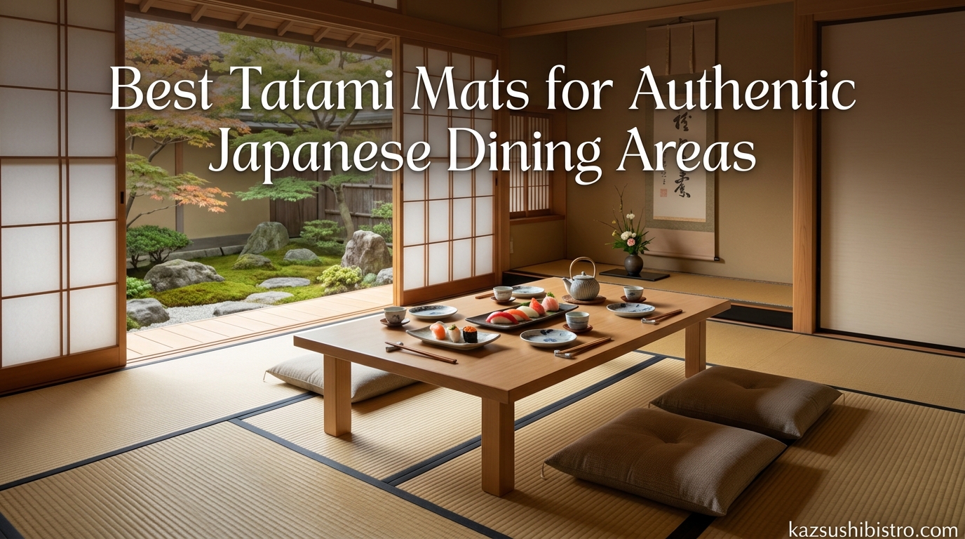 Best Tatami Mats for Authentic Japanese Dining Areas