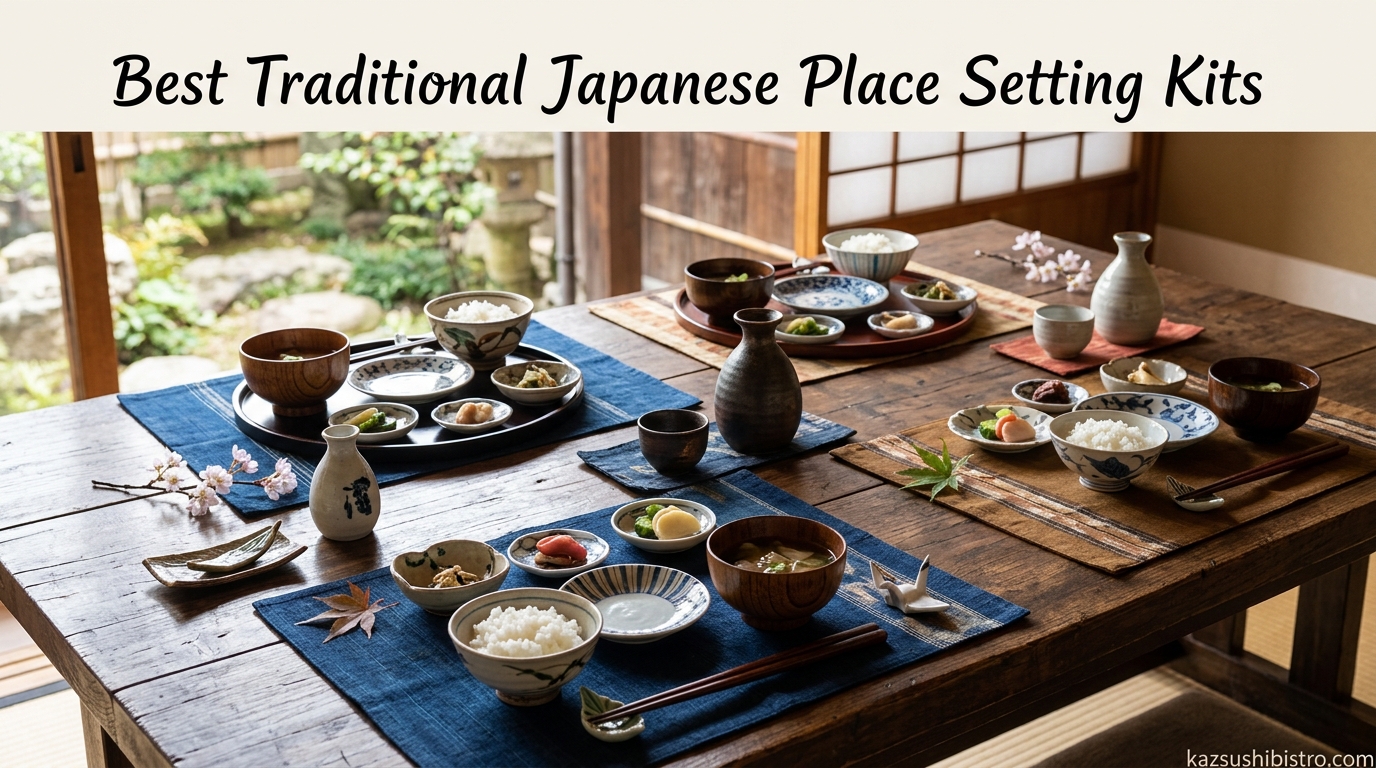 Best Traditional Japanese Place Setting Kits