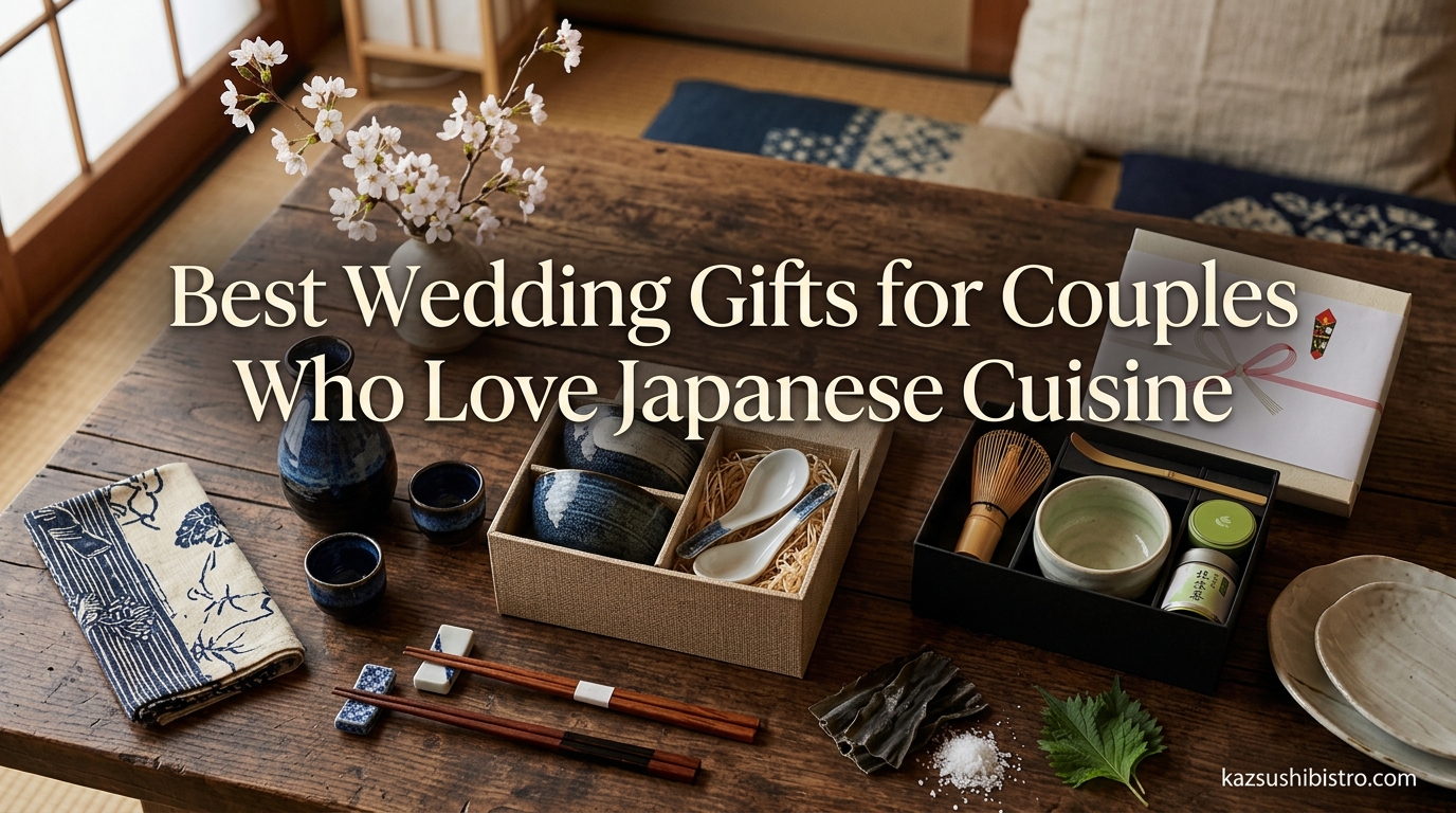 Best Wedding Gifts for Couples Who Love Japanese Cuisine