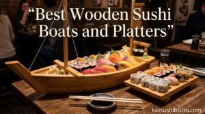 Best Wooden Sushi Boats and Platters