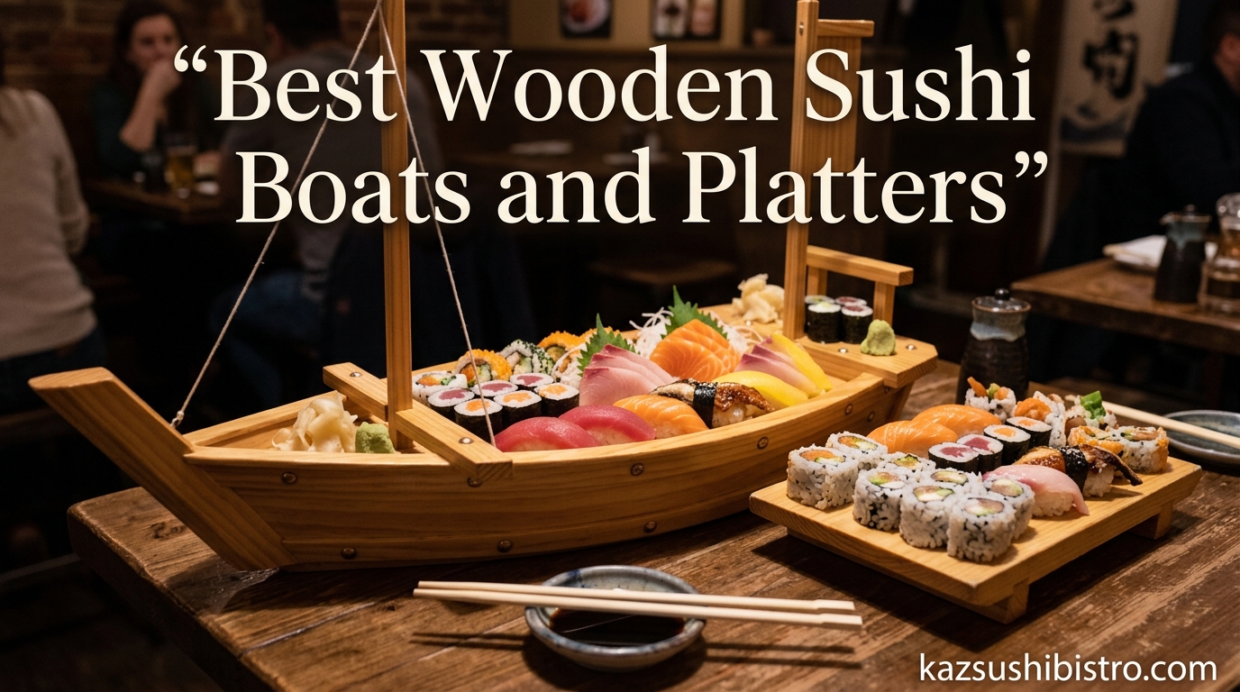 Best Wooden Sushi Boats and Platters