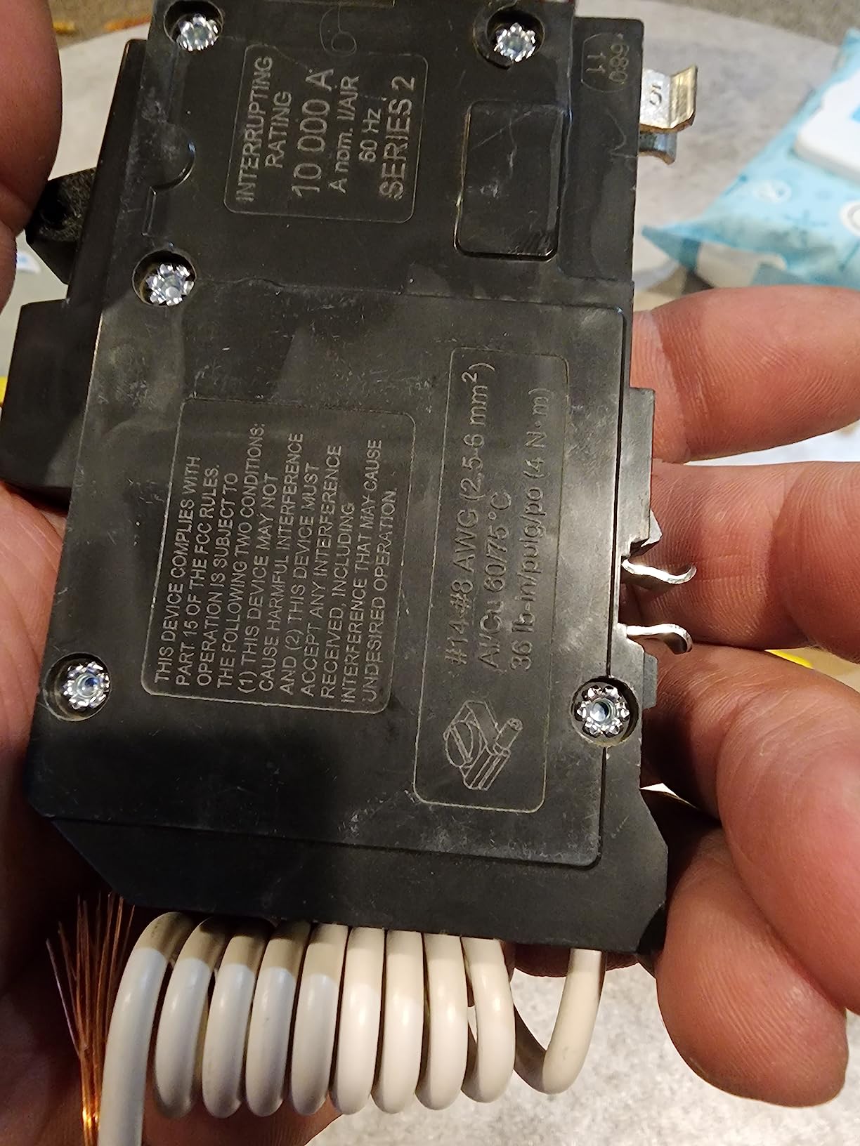 Square D by Schneider Electric QO120GFICP QO Qwik-Gard 20 Amp Single-Pole GFCI Circuit Breaker customer photo 2