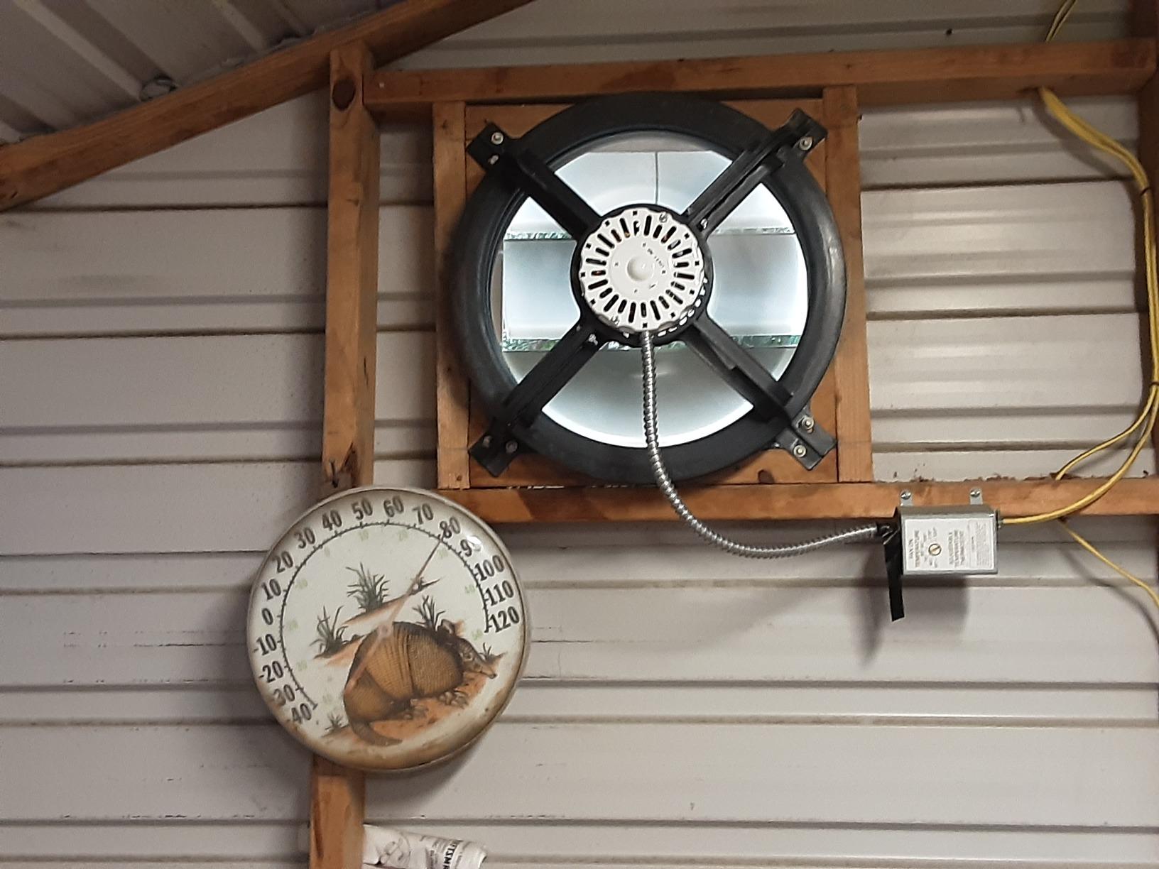 Air Vent 53315 Gable Ventilator Attic and Whole House Fans, Multicolor, Medium customer photo 2