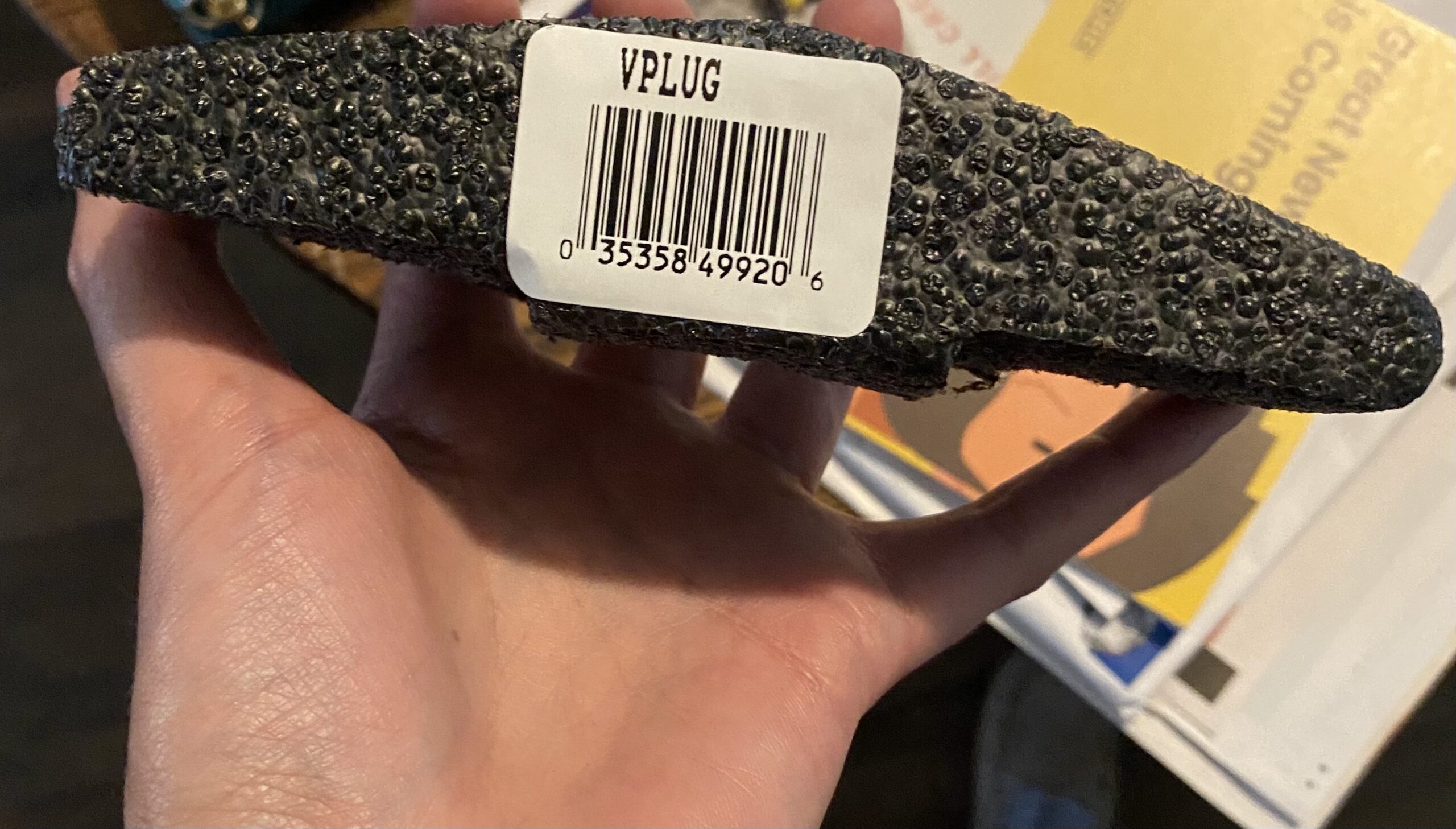 Ridge Vent End Plug Blk Foam customer photo 1