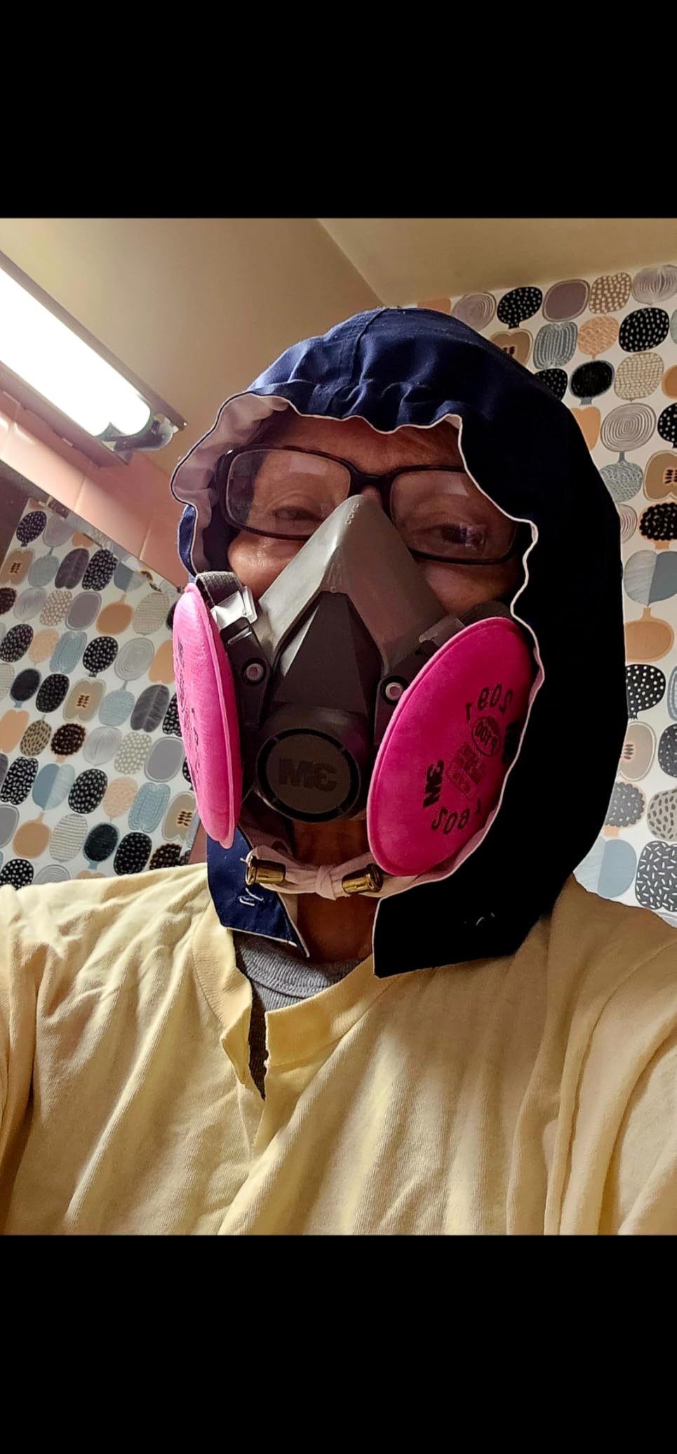 3M Half Facepiece Reusable Respirator Assembly Kit 6291, Size Medium, P100, Lightweight, Comfortable, Easy to Adjust, Includes 2091 Particulate Filter customer photo 2
