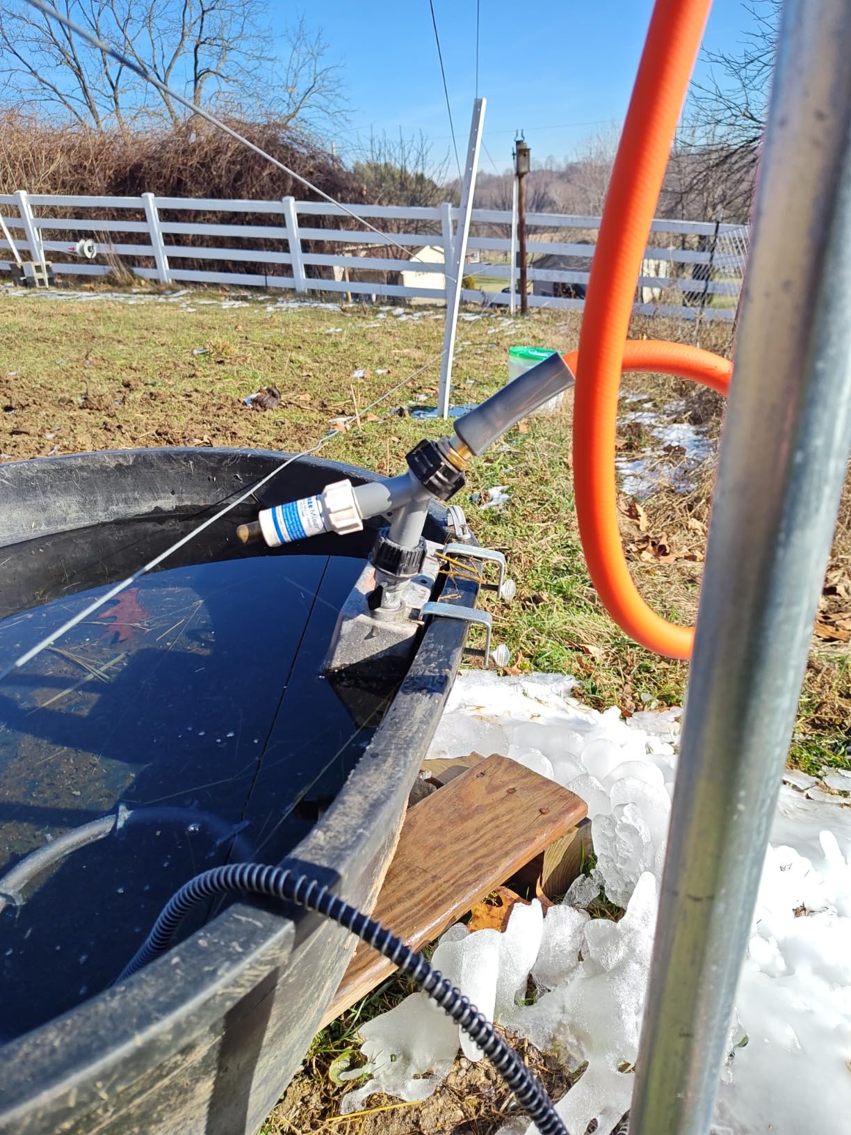 Little Giant Trough-O-Matic Stock Water Tank Float Valve Watering Tank with Aluminum Housing and Expansion Brackets Made in USA customer photo 2
