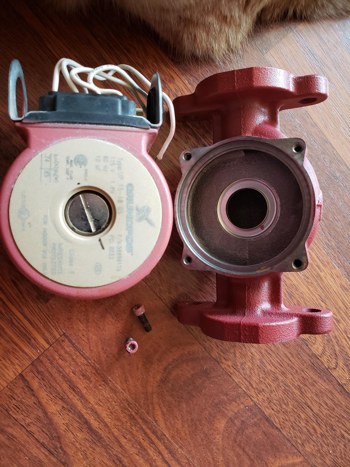 Grundfos 59896155, UP15-42F, SuperBrute Recirculating Pump 1/25 HP,115-Volt, SMALL RED customer photo 2