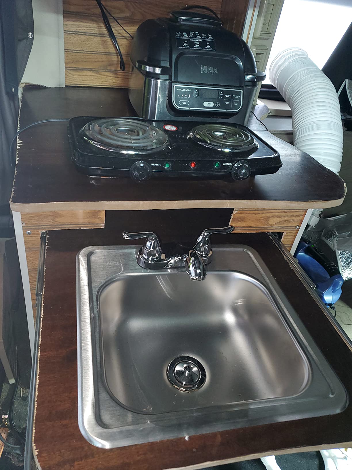 Elkay Dayton D115152 Single Bowl Top Mount Stainless Steel Bar Sink, 15 x 15 with 2