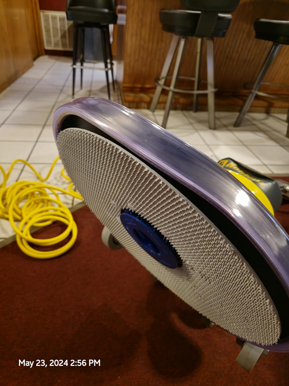 Koblenz B-1500-P High Speed Floor Buffer, Cord, 1.5 HP Commercial Burnisher customer photo 1