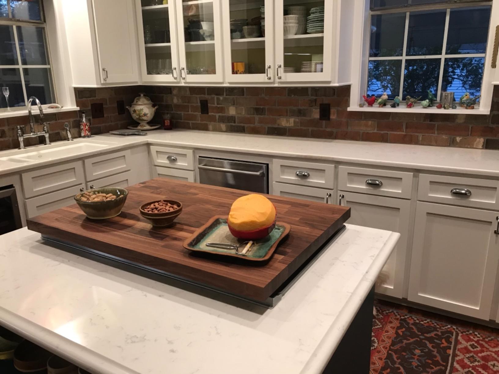 John Boos WALKCT-BL3625-O Blended Walnut Counter Top with Oil Finish, 1.5