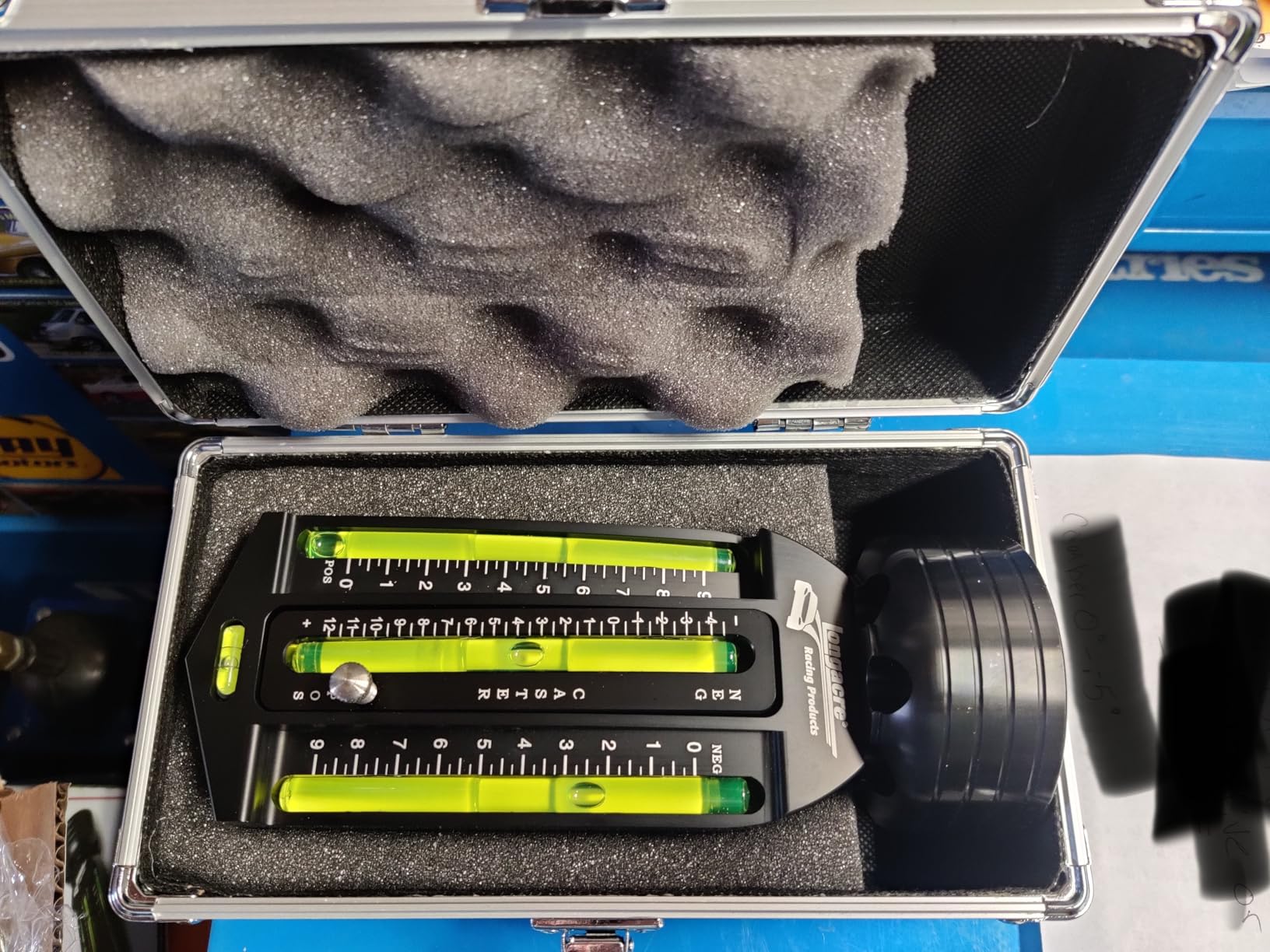 Longacre 52-78260 Caster/Camber Gauge w/Magnetic Adapter customer photo 1