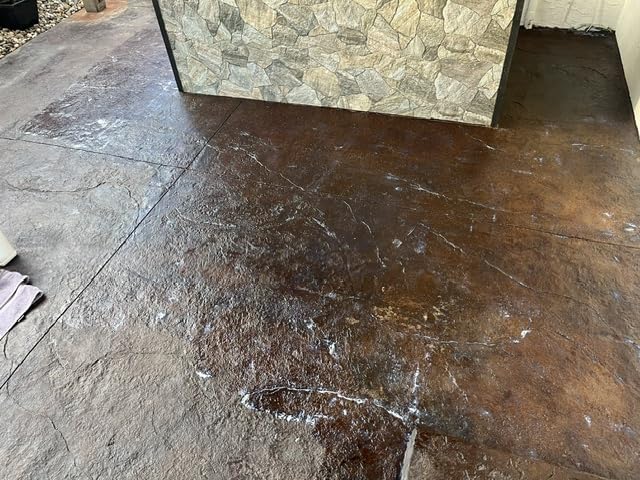 Wet Look Stone & Concrete Sealer, High Gloss for Pavers & Patios, 1 Gallon | Durable Long-Lasting Gloss Protection, Interior and Exterior, Pavers, Slate, Sandstone, Travertine, Flagstone customer photo 1