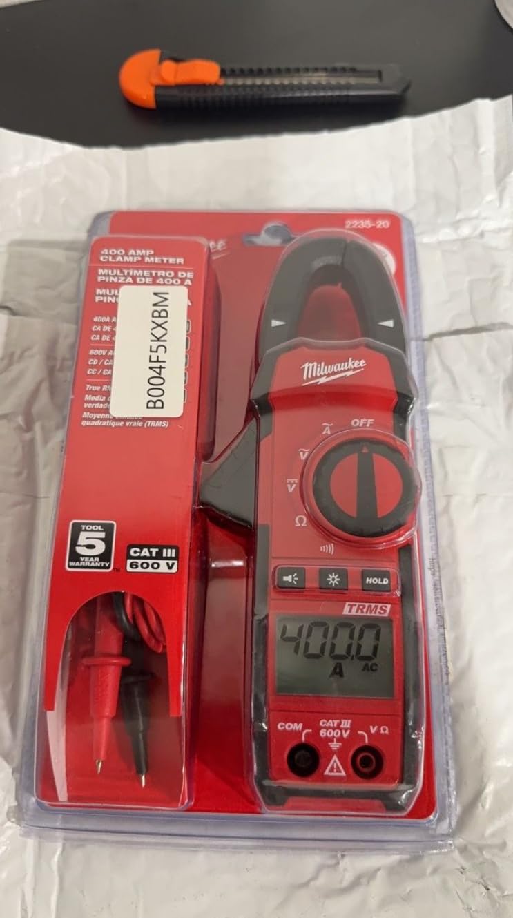Milwaukee 2235-20 400 Amp Clamp Meter customer photo 2
