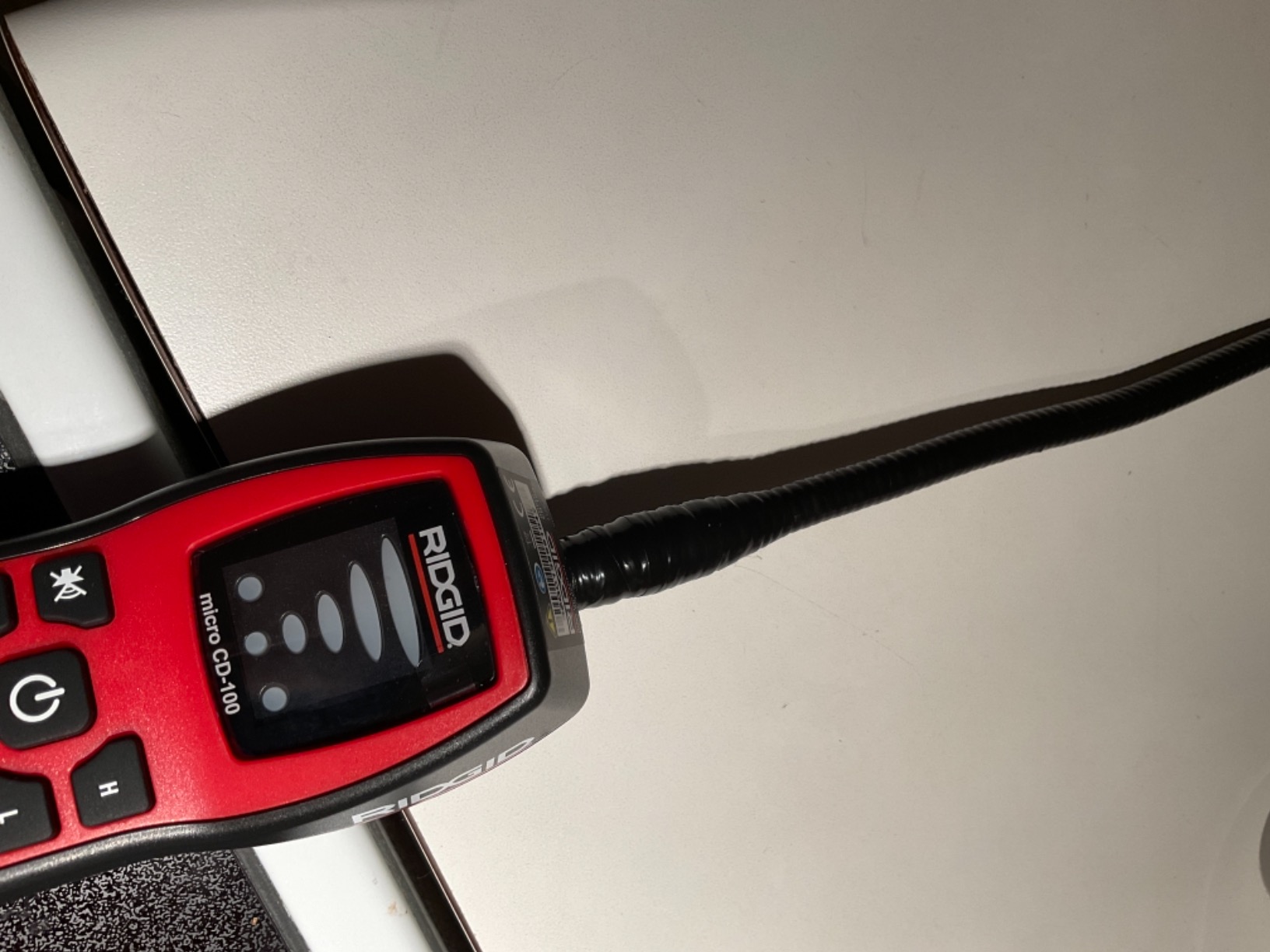 RIDGID 36163 CD-100 Micro Combustible Gas Handheld Diagnostic Detector with 16