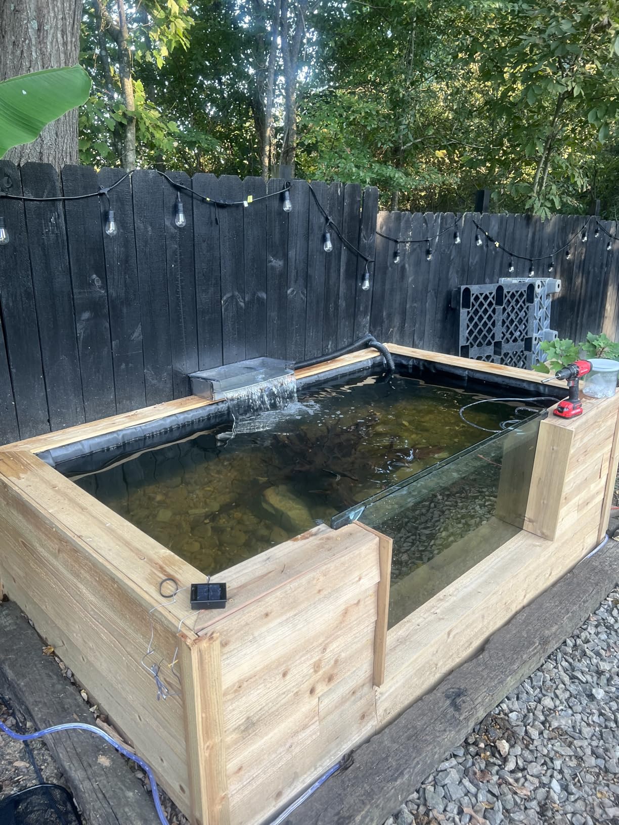 10 x 15 Firestone 45 Mil EPDM Pond Liner customer photo 2