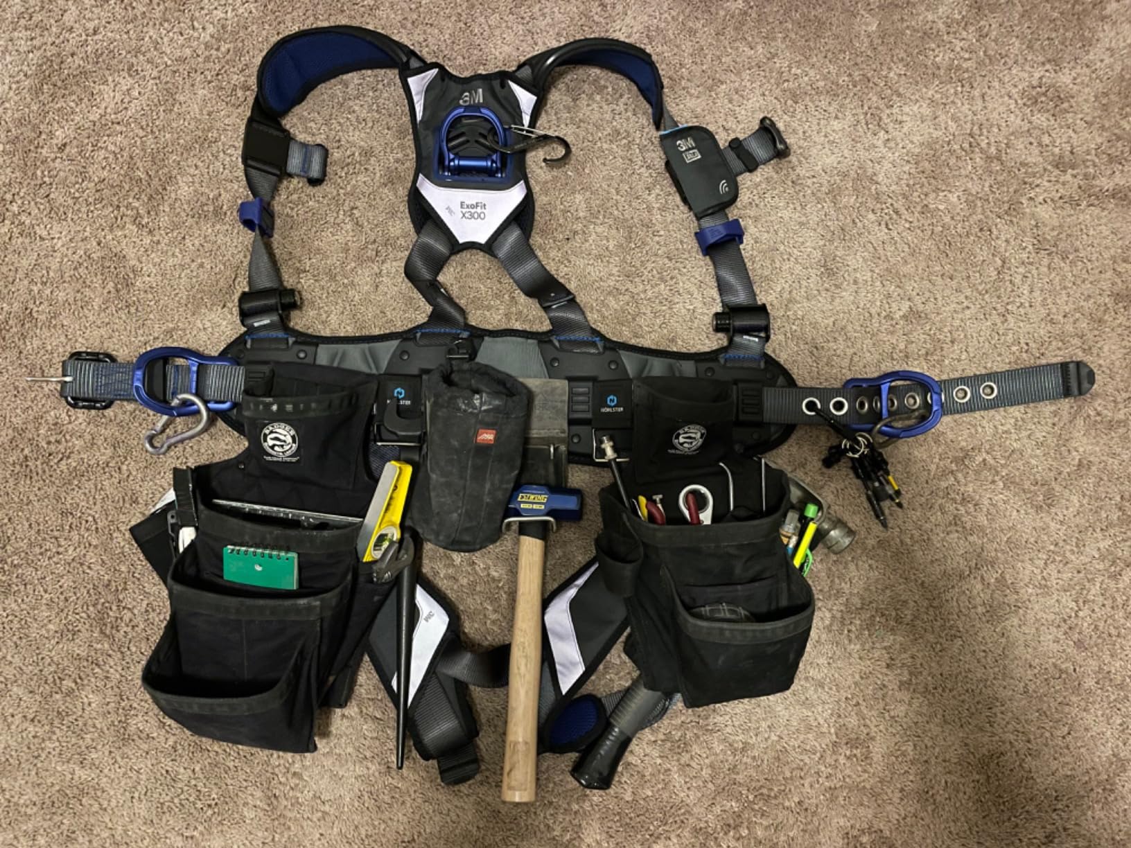 3M Comfort Construction Positioning Safety Harness customer photo 1