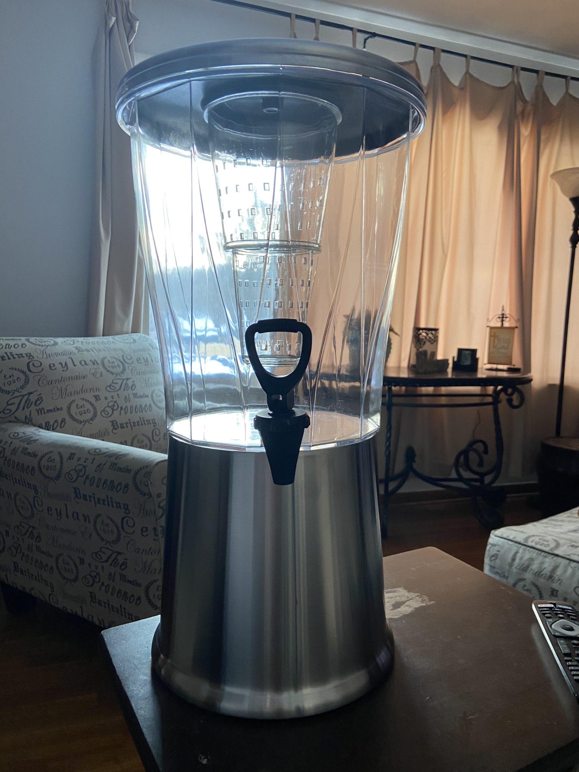 Service Ideas Beverage Dispenser with Infuser, 5 Gallon, Stainless Steel | CBDRT5SS Stainless Steel and Plastic, NSF Cerfied, Dishwasher Safe customer photo 2