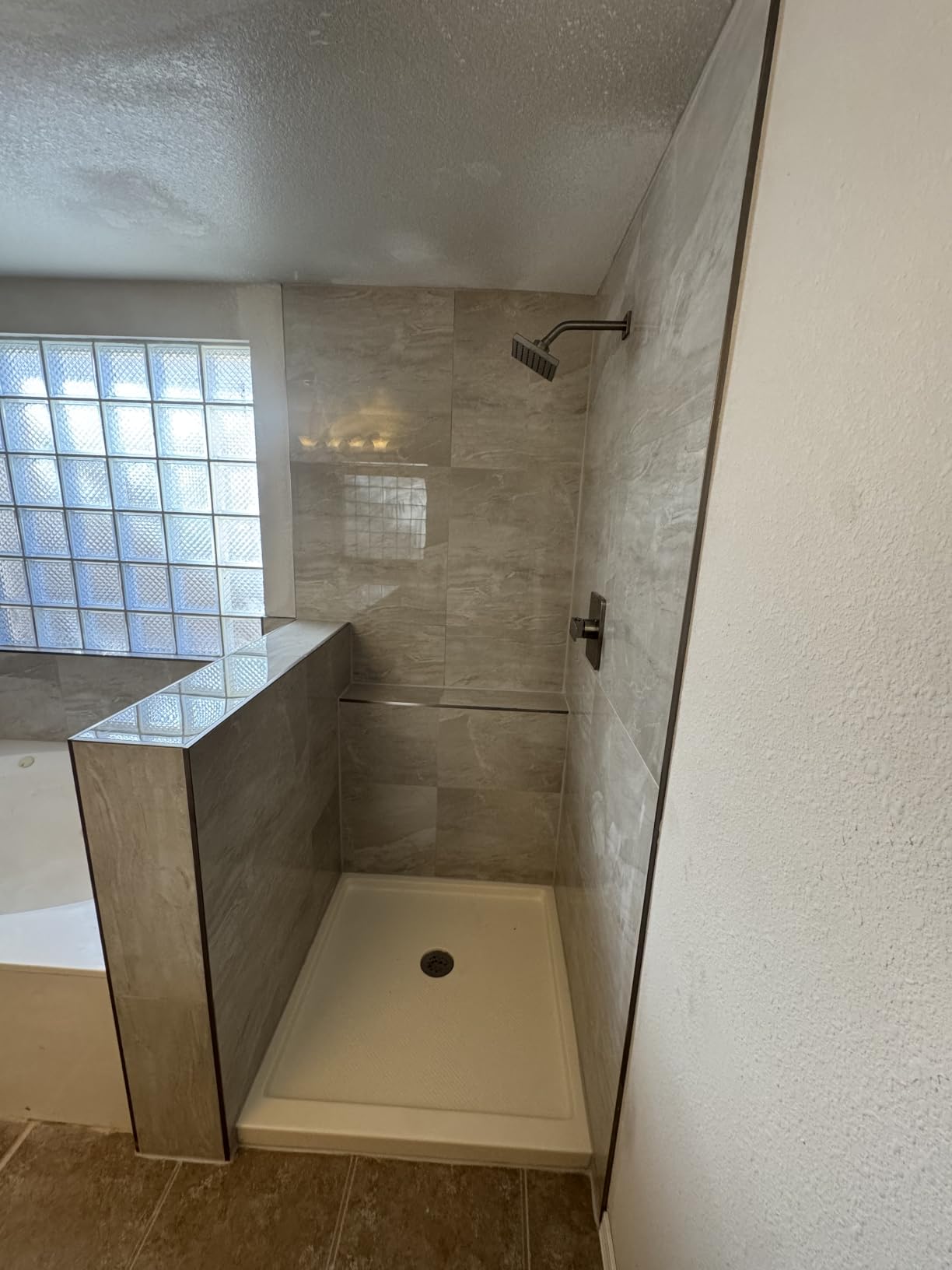DreamLine SlimLine 32 in. D x 60 in. W x 2 3/4 in. H Left Drain Single Threshold Shower Base in White, DLT-1132601 customer photo 1