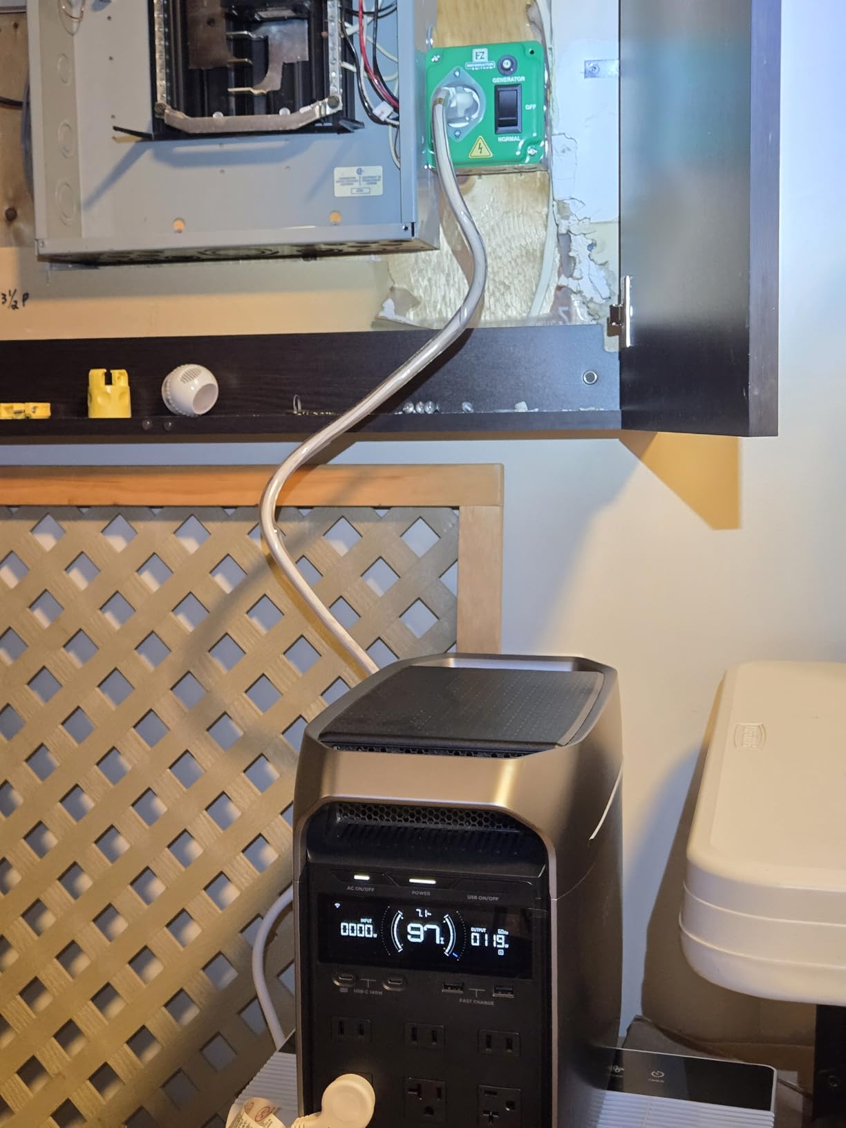 The Original, Patented, UL/CSA Approved Manual Transfer Switch - Made in the USA customer photo 2