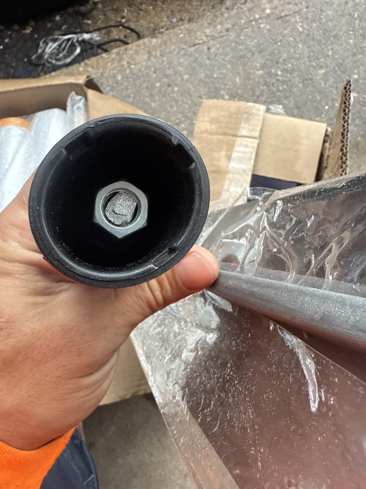 MARSHALLTOWN QLT Concrete Finishing Trowel, 14 x 4 Inch Carbon Steel Blade, Soft Grip Handle, Cement Trowel, Trowel Concrete Tool, Concrete Tools, Masonry Tools, FT144 customer photo 2