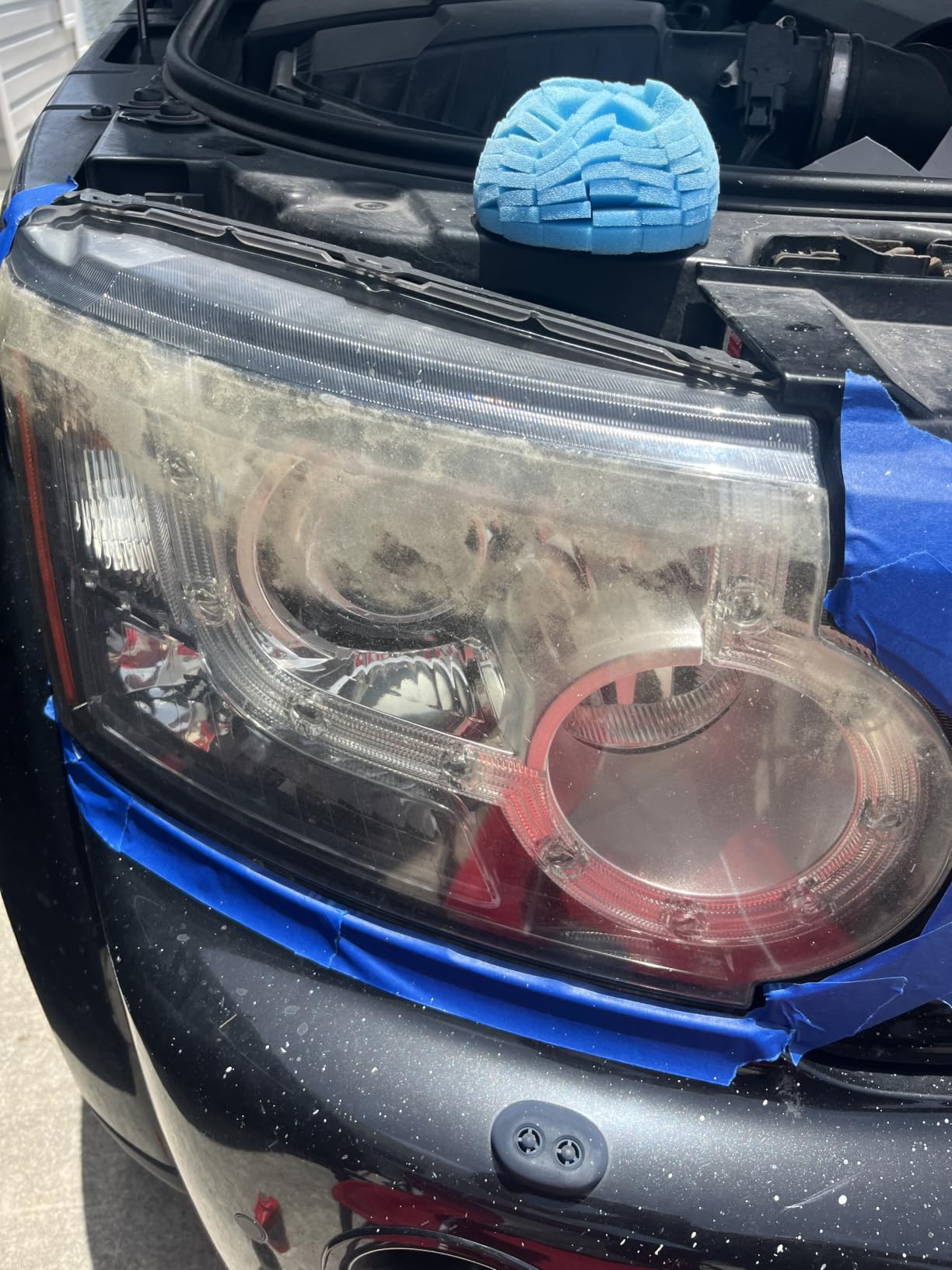 Mothers NuLens Headlight Renewal Kit (07251) | Quickly Restores & Maintains Clarity on All Headlight Types, PowerPlastic 4Lights Polish, Oxidation-Inhibiting Polymers customer photo 1