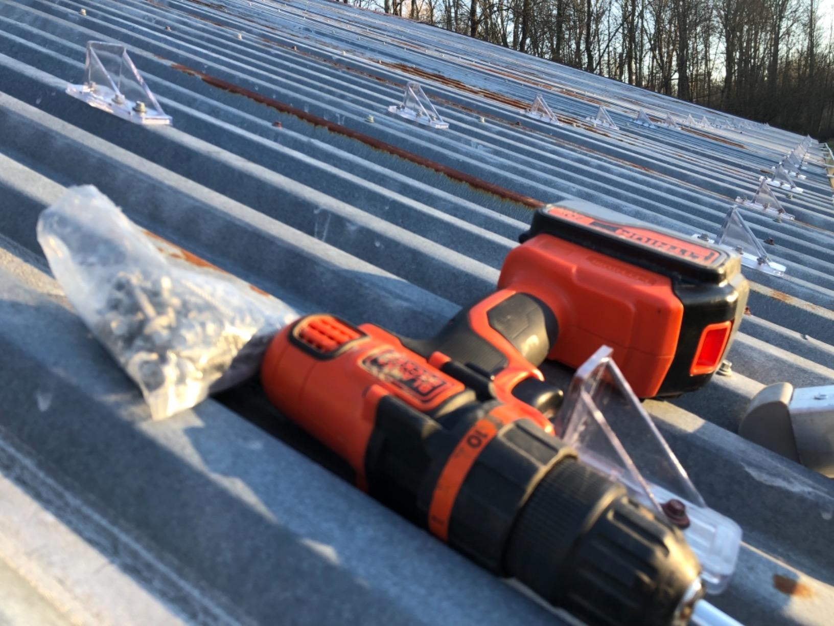 50 Pack Snow Guards for Metal Roofs - with Perfect Seal Gaskets & Screws - Heavy-Duty Polycarbonate Snow Stops Prevent Sliding Snow & Ice - Roof Snow Retention System | Made in USA customer photo 1