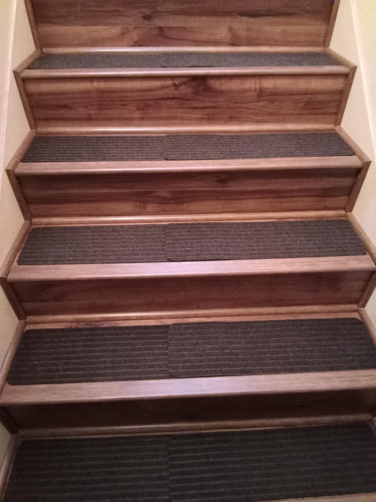 Stair Treads Collection Set of 13 Indoor Skid Slip Resistant Carpet Stair Tread Treads (8 inch x 30 inch) (Brown, Set of 13) customer photo 1