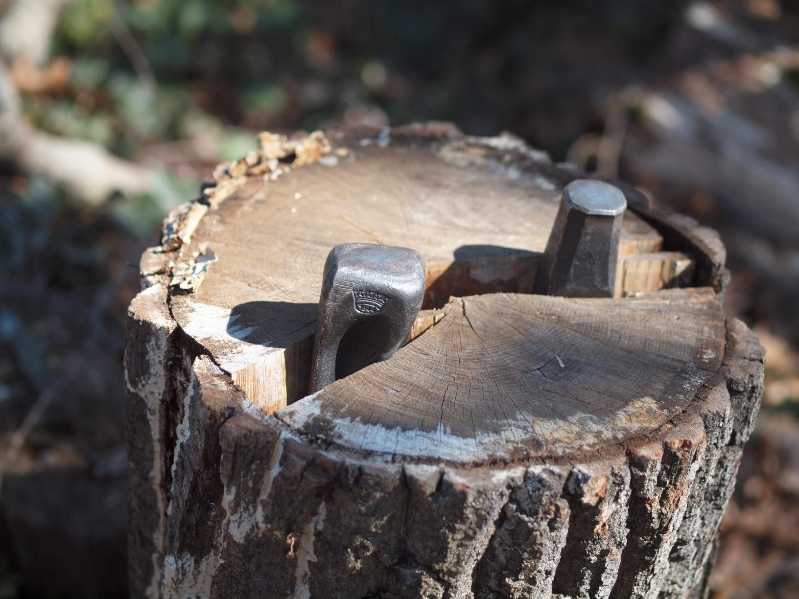 1844 Helko Werk Germany Twisted Forged Steel Log Splitting Wedge (13421) | Made in Germany 4.5 lbs, 8.25 Inch Log Splitter Wedge customer photo 2
