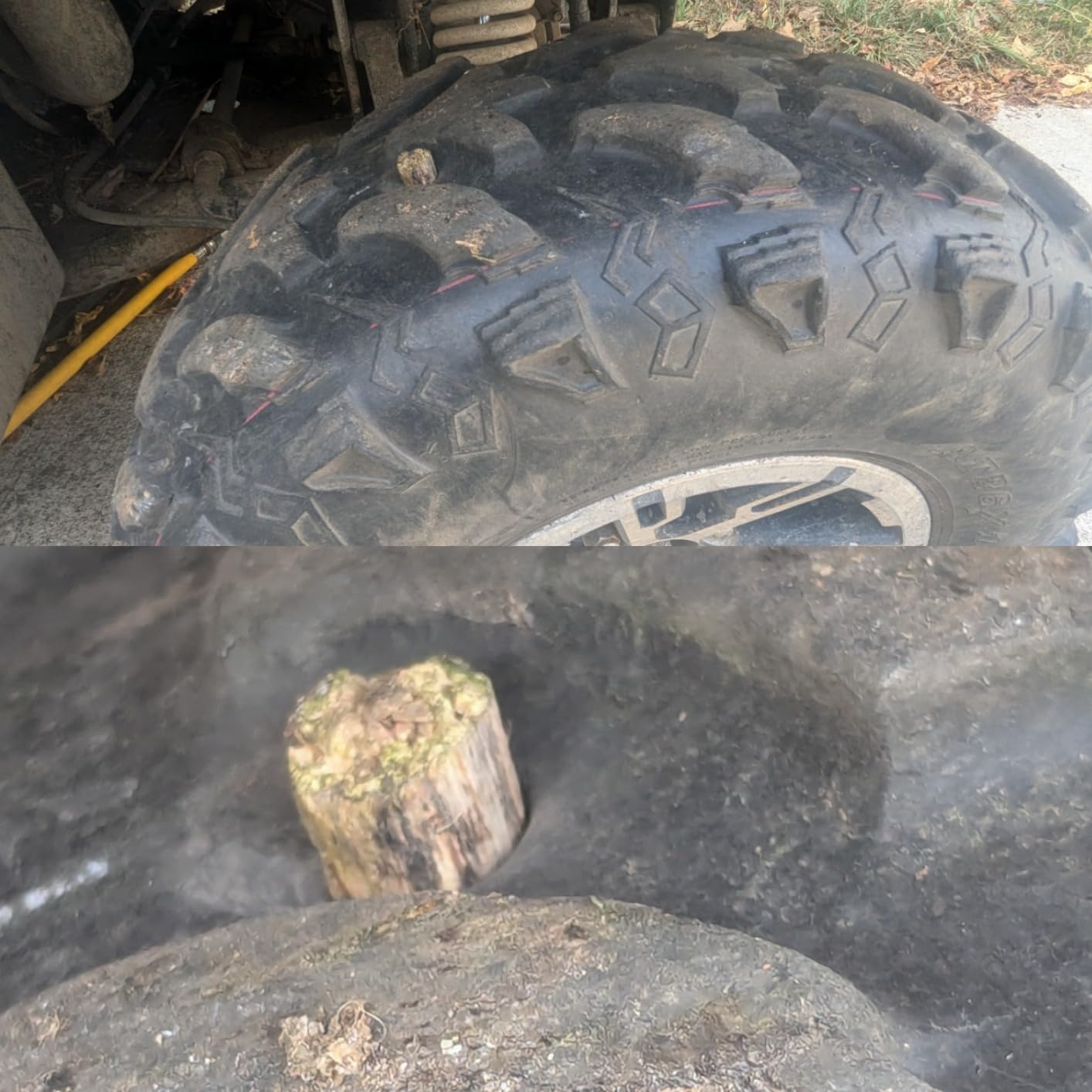 WANDA Set of 4 ATV/UTV Tires 25x8-12 Front & 25x10-12 Rear /6PR P373-10243/10244 customer photo 1
