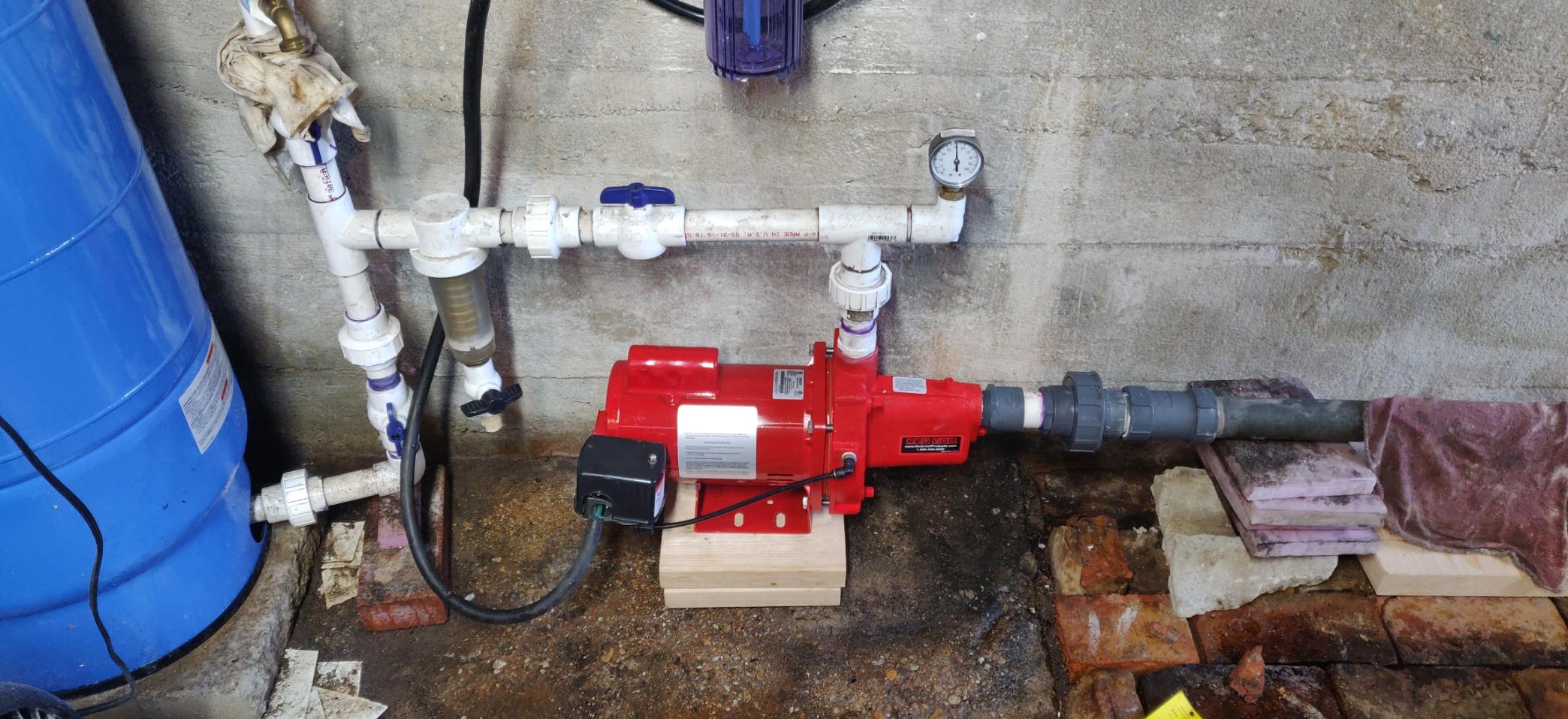 Red Lion RJS-100-PREM 1 HP, 23 GPM, 115/230 Volt, Premium Cast Iron Shallow Well Jet Pump, Red, 602208 customer photo 2