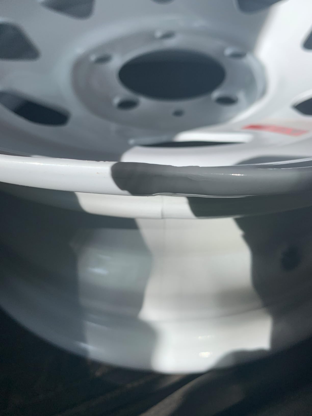 eCustomrim Trailer Wheel 14X5.5 14 Inch 5 Lug On 4.5 White Spoke Rim | 14 X 5.5 Rim, 5 Lug on 4.5 Inch Bolt Pattern, 3.19 Inch Center Bore, 2200 Lbs Max Load, For Trailer Tire Use Only customer photo 2