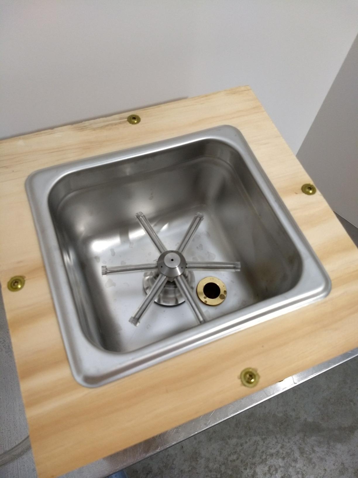YBB Professional Cup Washing Machine Table Glass Rinser, Pitcher Rinser for Bar Cafe Household (Counter Top) customer photo 1