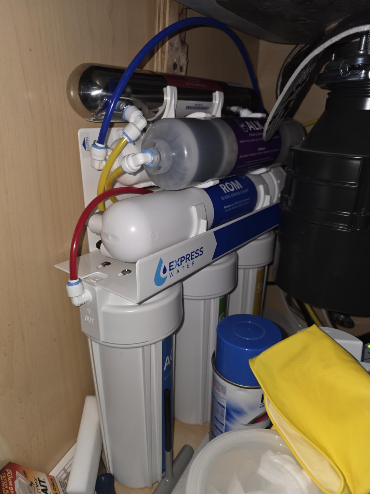 Express Water ROALKUV10M, 11-Stage RO Water Filter System, Alkaline & UV | 100 GPD, NSF Certified 372, Modern Chrome Faucet, Removes Up to 99.99% of Contaminants, Quick Installation customer photo 1