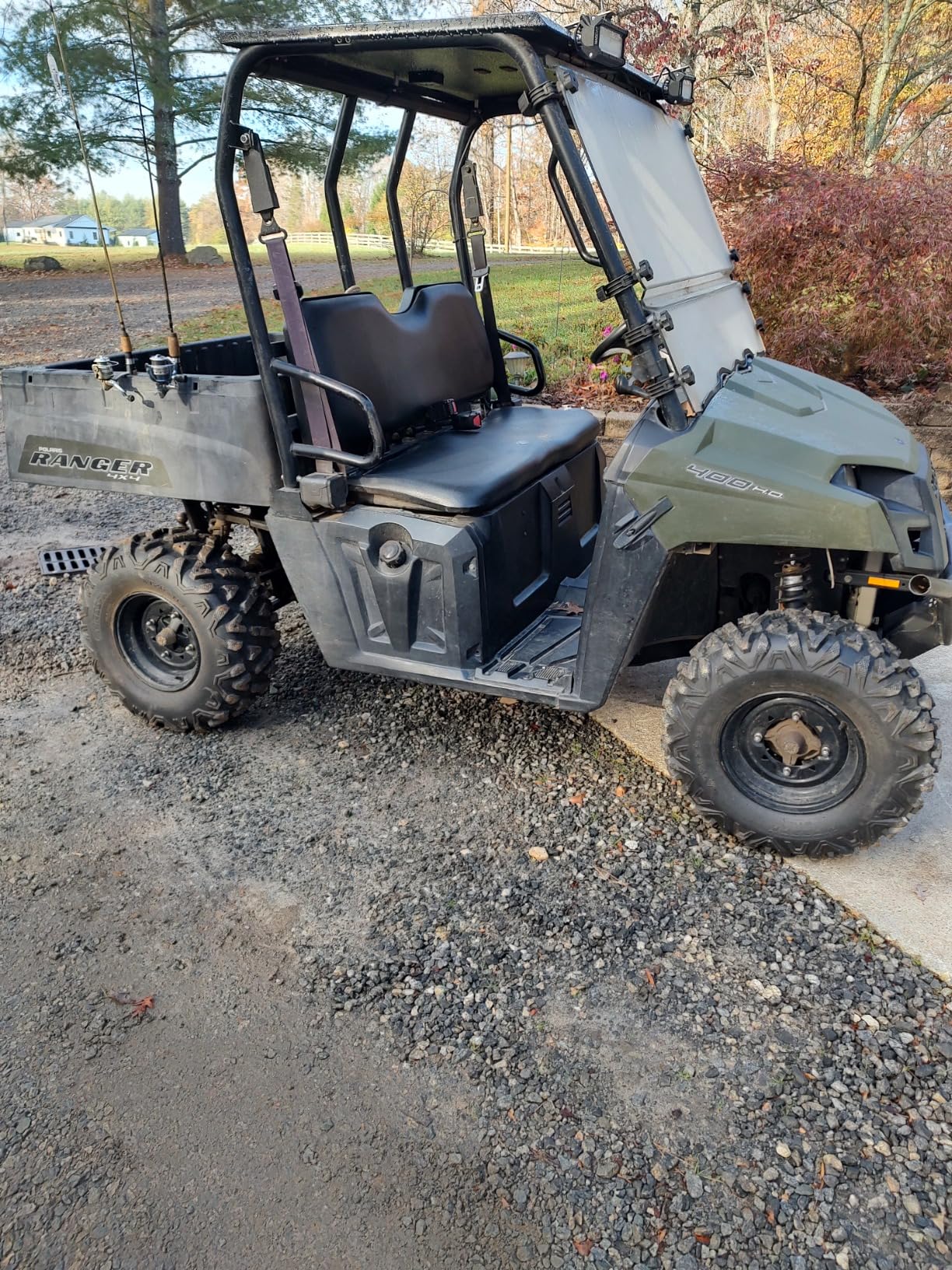 MASSFX 26x9-12 Front (2) & 26x11-12 Rear (2) Tire Set for All-Terrain (ATV), Utility-Task (UTV), and Side-by-Side (SxS) Vehicles - 6-Ply with 1/2