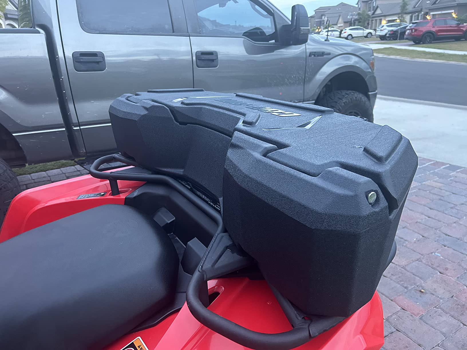 Can-Am New OEM ATV Black Cargo Storage Box, Outlander & Maverick, 715003879 customer photo 1