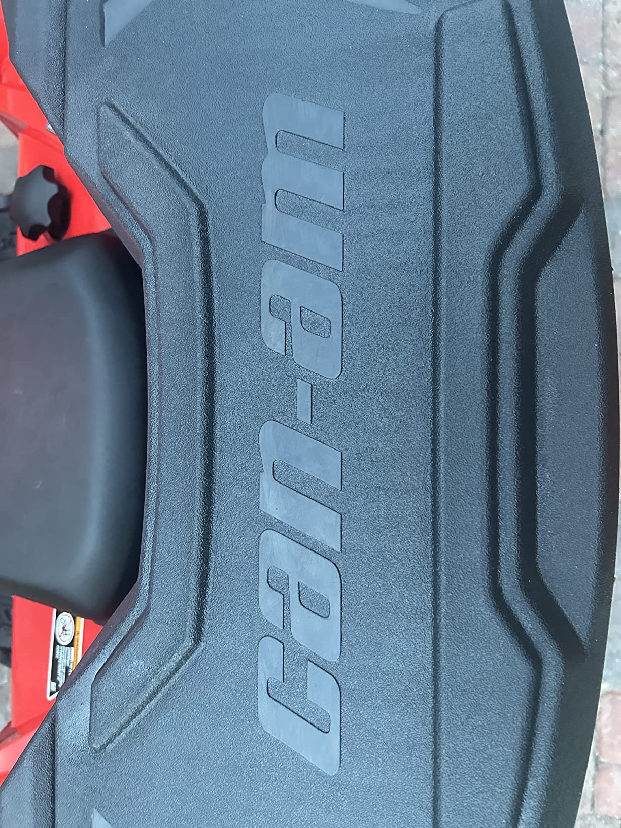 Can-Am New OEM ATV Black Cargo Storage Box, Outlander & Maverick, 715003879 customer photo 2