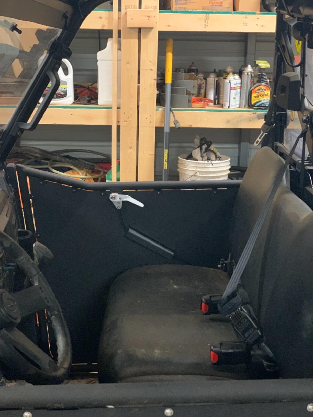 SuperATV Aluminum Doors Compatible with Polaris Ranger Models (See Fitment), Extra Strength, Powder Coated, Scratch Resistant, Ergonomic Height for Comfort, Preassembled customer photo 2