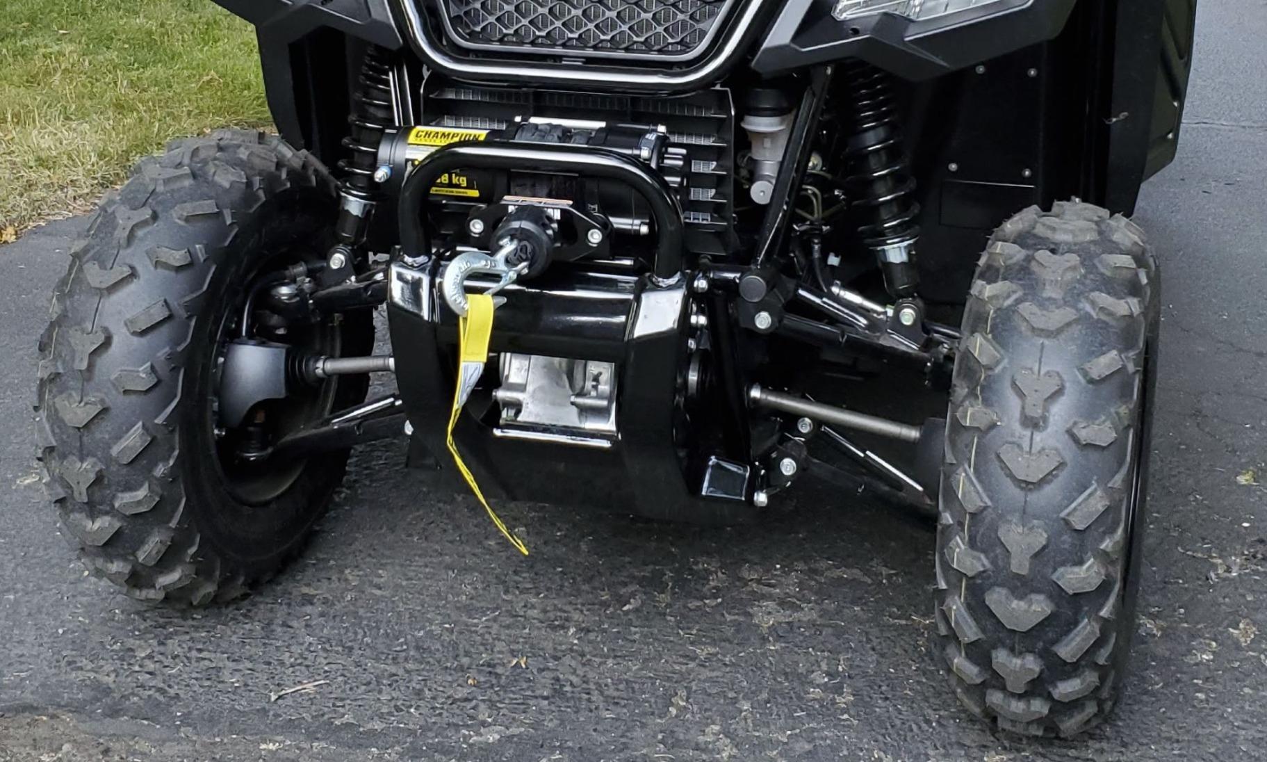 Champion Power Equipment 3500-lb. ATV/UTV Synthetic Rope Winch Kit customer photo 1