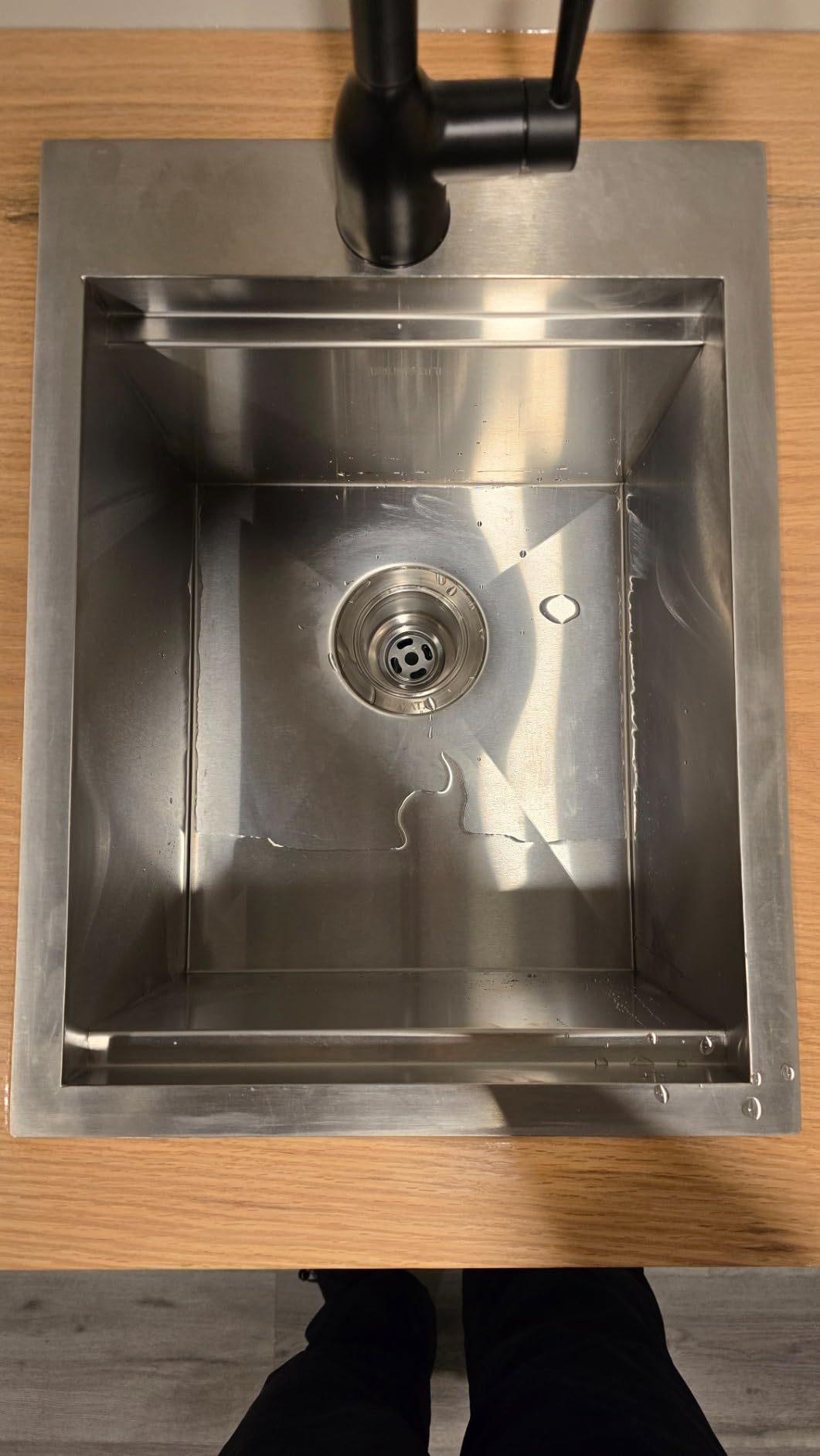 Ruvati 15x20-in 16-Gauge RV Drop in Workstation Bar Sink - RVH8210 customer photo 1