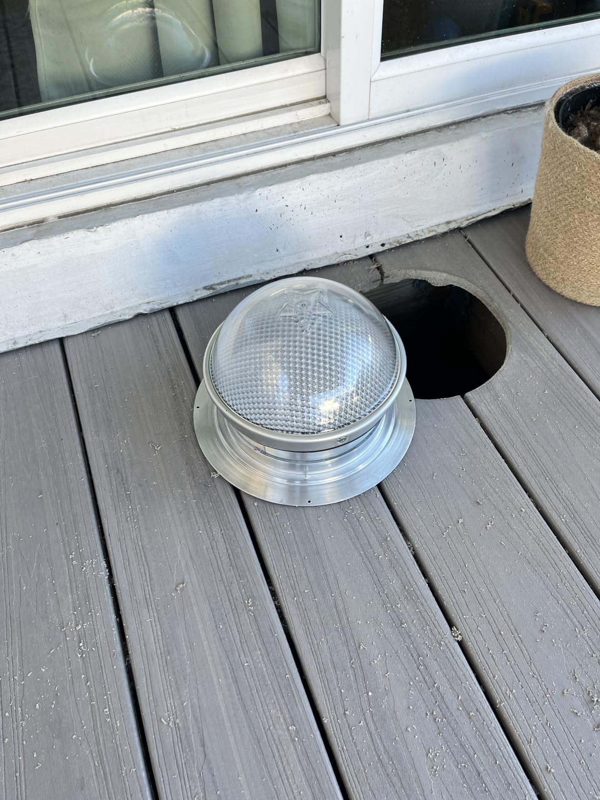 Solar LightBlaster for Shingled Sheds (Solar Tube Skylight for shed Applications) customer photo 2